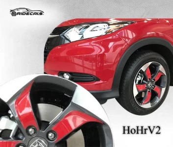 Honda HR-V 17" rim decals HoHrV2