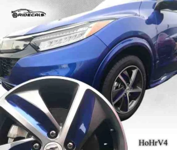 Honda HR-V 17" rim decals HoHrV4