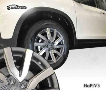 Honda Pilot 18" rim decals HoPiV3