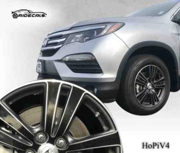 Honda Pilot 18" rim decals HoPiV4