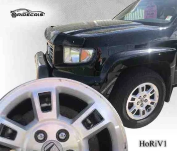 Honda Ridgeline 17" rim decals HoRiV1