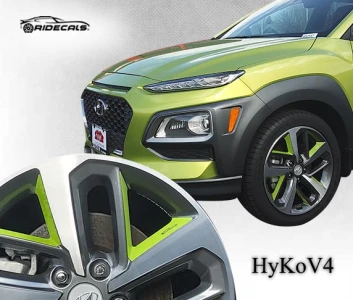 Hyundai Kona 18" rim decals HyKoV4