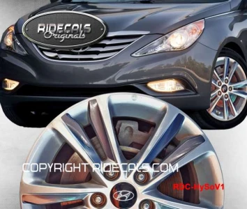 Hyundai Sonata 16" rim decals HySoV1