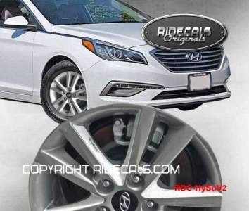 Hyundai Sonata 16" rim decals HySoV2