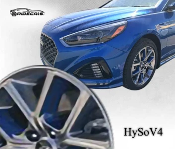 Hyundai Sonata 18" rim decals HySoV4