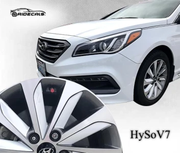 Hyundai Sonata 17" rim decals HySoV7