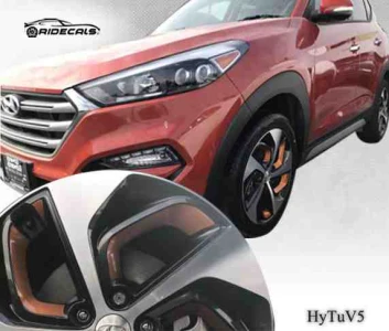 Hyundai Tucson 19" rim decals HyTuV5