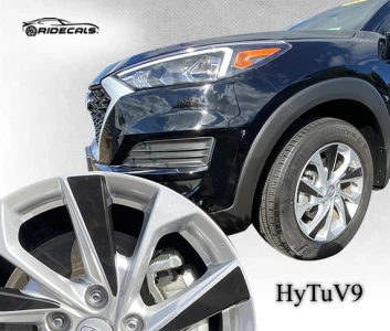 Hyundai Tucson 17" rim decals HyTuV9