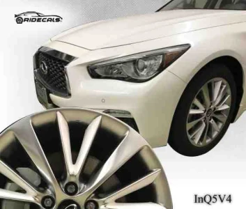 INFINITI Q50 18" rim decals InQ5V4