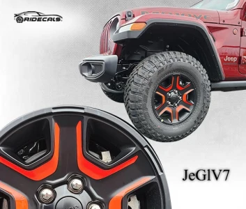 Jeep Gladiator 17" rim decals JeGlV7