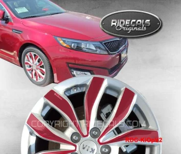 KIA Optima 17" rim decals KiOpV2