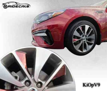 KIA Optima 18" rim decals KiOpV9