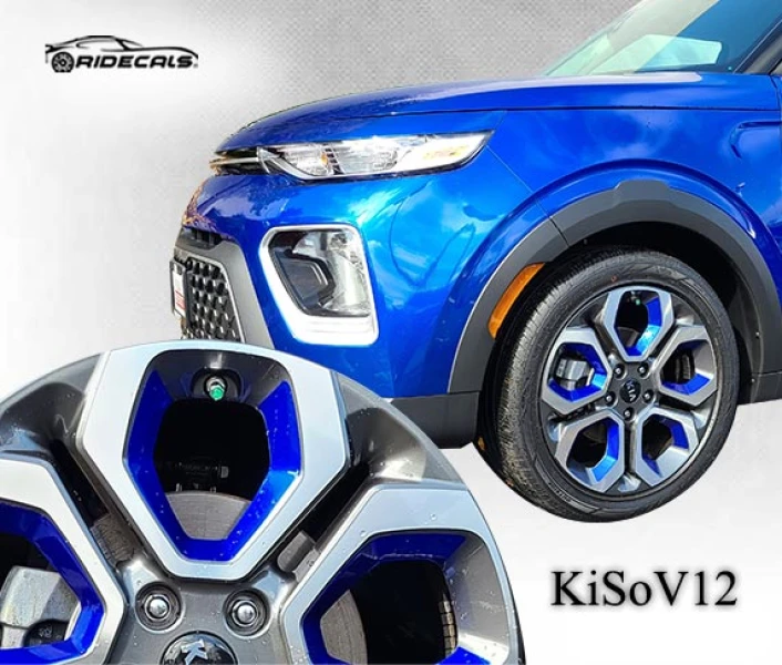 Kia Soul 18" rim decals - KiSoV12