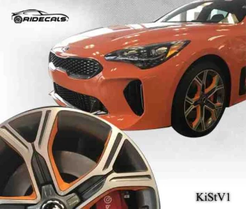 KIA Stinger 19" rim decals KiStV1