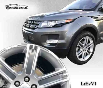 Land Rover Range Rover 19" rim decals LrEvV1