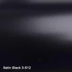 Satin Black 3-S12