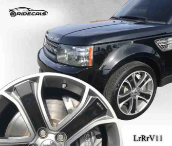 Land Rover Range Rover 20" rim decals LrRrV11