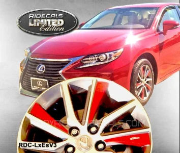 Lexus ES 300 17" rim decals LxEsV3