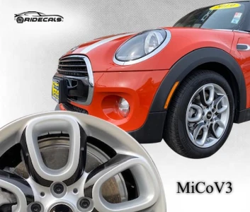 MINI Cooper 16" rim decals MiCoV3