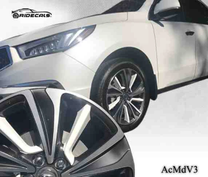 Acura MDX 20" rim decals - AcMdV3