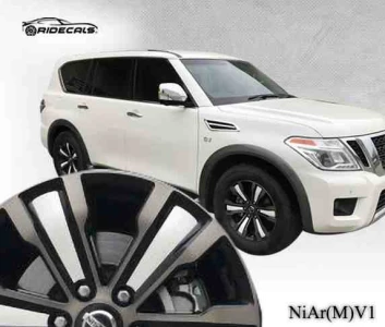 Nissan Armada 20" rim decals NiAr(M)V1