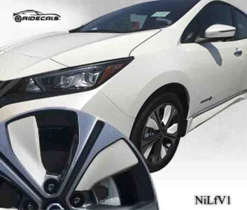 Nissan LEAF 17" rim decals NiLfV1