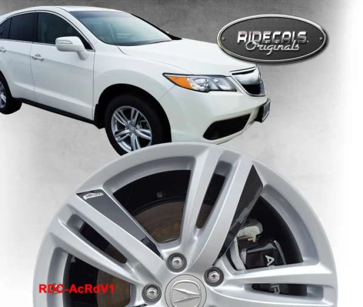 Acura RDX 18" rim decals - AcRdV1