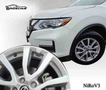 Nissan Rogue 17" rim decals NiRoV3