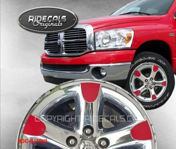 Ram 1500 20" rim decals Ra15V3