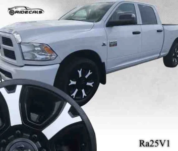 Ram 2500 20" rim decals Ra25V1