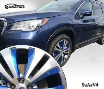 Subaru Ascent 20" rim decals SuAsV4