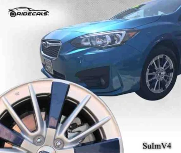 Subaru Impreza 16" rim decals SuImV4
