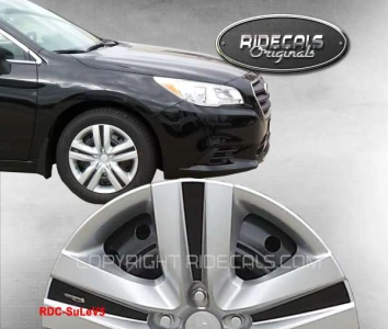 Subaru Legacy 16" rim decals SuLeV5