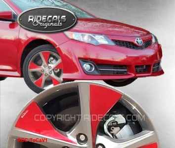 Toyota Camry 18" rim decals ToCaV10