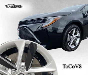 Toyota Corolla 16" rim decals ToCoV8
