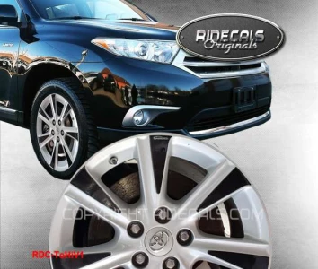 Toyota Highlander 17" rim decals ToHiV1