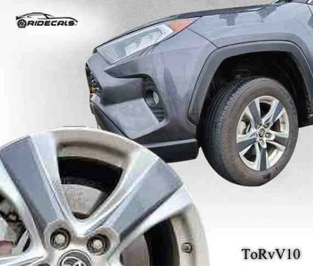 Toyota RAV4 17" rim decals ToRvV10