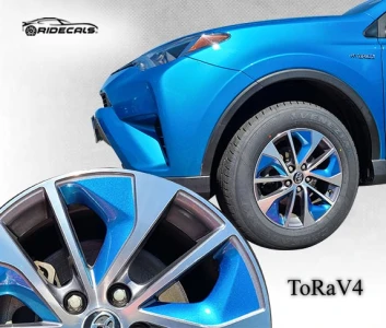 Toyota RAV4 17" rim decals ToRvV4