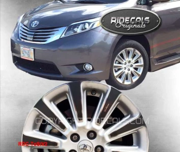 Toyota Sienna 18" rim decals ToSiV2