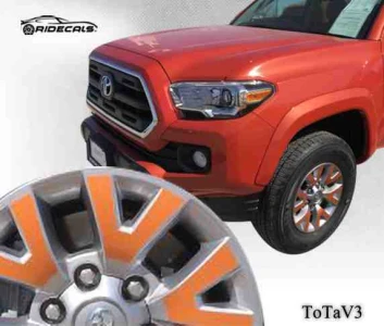 Toyota Tacoma 16" rim decals ToTaV3