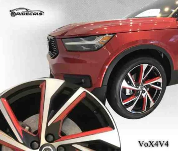 Volvo XC40 20" rim decals VoX4V4