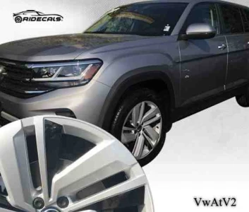 Volkswagen Atlas 20" rim decals VwAtV2