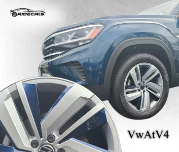 Volkswagen Atlas 20" rim decals VwAtV4