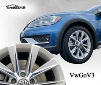 Volkswagen Golf 17" rim decals VwGoV3