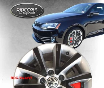 Volkswagen Jetta 16" rim decals VwJeV1