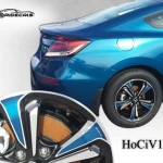 HONDA Civic 16" rim decals HoCiV1