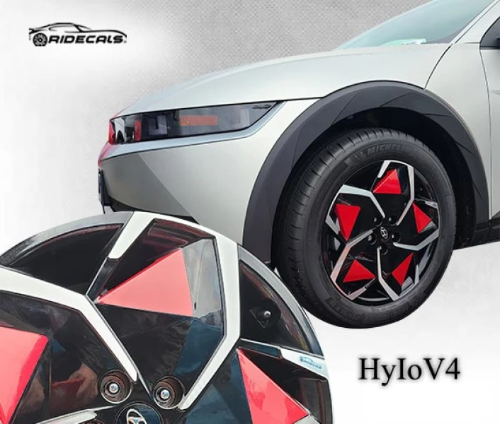 HYUNDAI loniq 19" rim decals HyIoV4