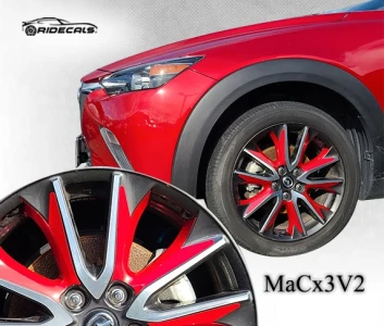 MAZDA CX-3 18" rim decals MaCx3V2