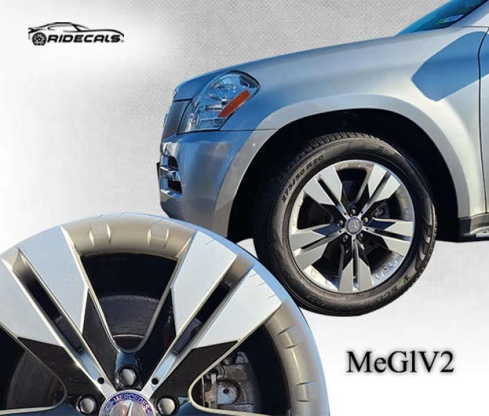 MERCEDES-BENZ GL 20" rim decals MeGlV2